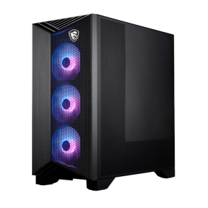 Case MSI MPG GUNGNIR 211R Airflow PZ Negro con Vidrio Templado y Ventiladores ARGB / MSI