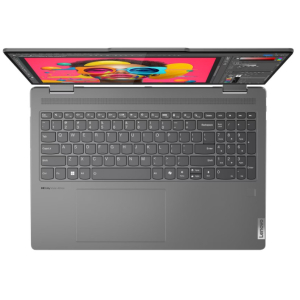 Laptop 2 en 1 Lenovo Yoga 7 16pulgadas WUXGA IPS Tactil Intel Core Ultra 7 155U 16GB 1TB SSD Windows 11, 1920x1200, Gris Storm, Backlit Keyboard / Lenovo