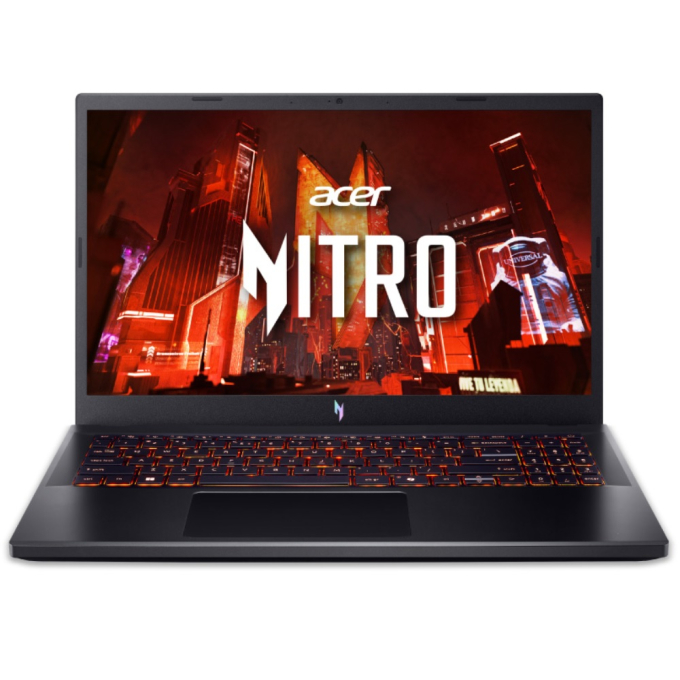Laptop Acer Nitro V15, Intel I7-13620H, Memoria RAM 16Gb DDR4, Disco SSD 512Gb, Video Nvidia Geforce RTX 5050 8Gb, Pantalla 15.6pulgadas, Sistema Operativo WIN 11. ANV15-52-778V Gaming / Acer