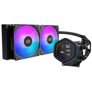 Refrigeracion Liquida Cooler Master ML Core NEX Digital 240 ARGB Black MLX-D24M-A18PA-RD