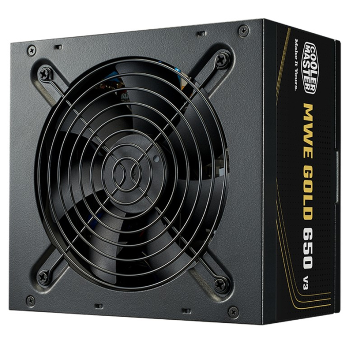 Fuente de Poder Cooler Master MWE Gold 650W V3 MPE-6502-ACAAG-3BUS / COOLER MASTER