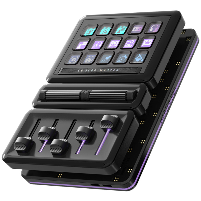 STREAM KIT MASTER HUB COOLER MASTER (consola de control de hardware) MHSK13AA00 (4719512147665) / COOLER MASTER