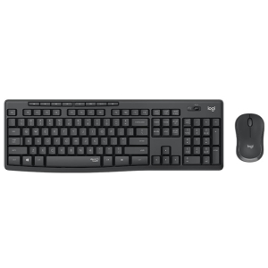 TECLADO Y MOUSE LOGITECH MK295 SILENT BLACK WIRELESS