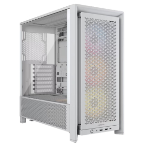 Case Corsair FRAME Mid Tower con Vidrio Templado, Refrigeracion por Ventilador y Liquido, 3x120 mm Fan(s) Installed, Blanco / Corsair