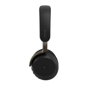 Audifonos Inalambricos con Microfono Jabra Evolve3 75 Bluetooth con Cancelacion de Ruido y Certificacion Microsoft Teams, Binaural, Supra-aural, negro / Jabra
