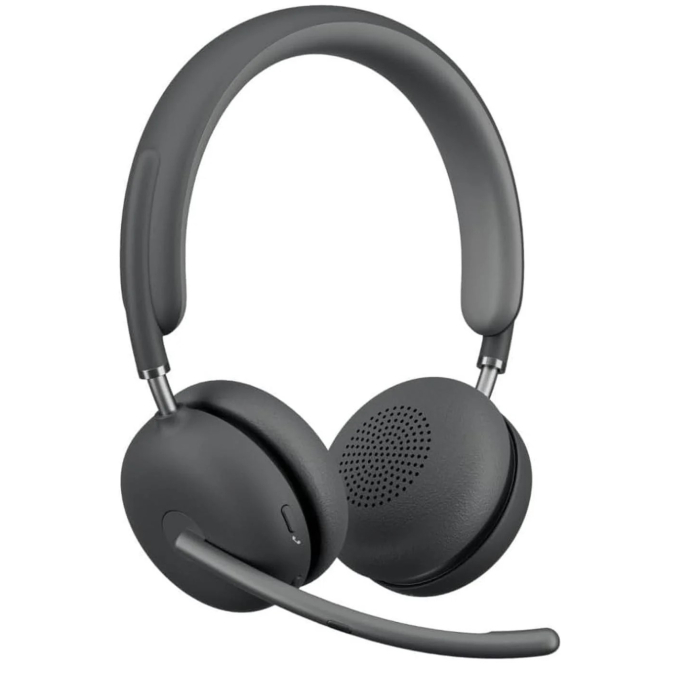 Audifonos con Microfono Logitech Zone Wireless 2 Inalambricos con Certificacion Microsoft Teams y Bluetooth, Omnidireccional, Grafito / Logitech