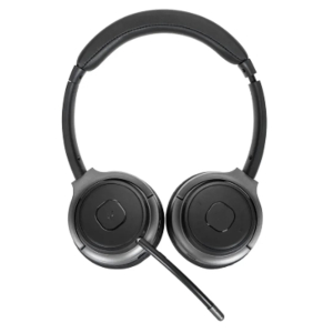 Audifonos con Microfono Targus AEH104TT Inalambricos y Cableados Jack 3.5 mm con Cancelacion de Ruido, Binaural, Supra-aural, Negro / Targus