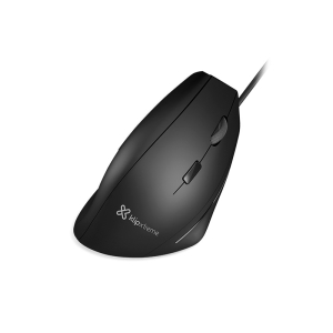 Mouse con cable USB Klip Xtreme, Color Negro, Ultra ergonomico, KMO-505 / Klip Xtreme