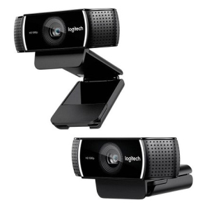 Camara Web Logitech C922 Pro Stream Full HD 1080p para Streaming, Negra, 960-001087 / LOGITECH