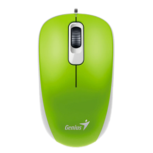 Mouse Genius DX-110 USB optico 1000 DPI Verde, 31010116105 / GENIUS