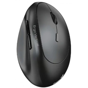 Mouse Genius Ergo 8350S AI Copilot Dual Wireless/Bluetooth Vertical 6 Botones Gris Oscuro, 31030041400 / GENIUS