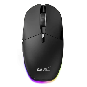 Mouse Gamer Genius GX Scorpion M8250 AI Copilot Recargable Inalambrico/Bluetooth 3200 DPI 6 Botones RGB Negro, 31060001401