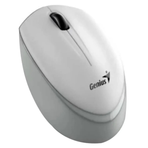 Mouse Genius NX-7009 Inalambrico Ergonomico con Sensor BlueEye Blanco/Gris, 31030030402 / GENIUS
