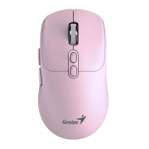 Mouse Genius NX-8080S BT AI Copilot Dual Wireless/Bluetooth Silencioso 7 Botones Ergonomico Pink, 31030042403 / GENIUS
