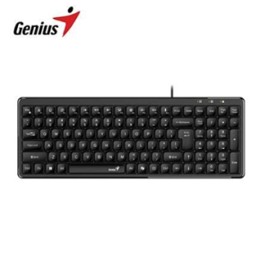 TECLADO GENIUS LUXEMATE 120 AI COPILOT USB MULTIMEDIA/EDICIÓN SP BLACK (31310059401) 31310059401