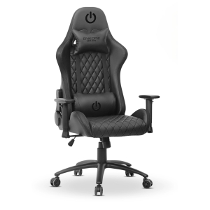 Silla Gamer Enkore Brain Black GC1004V con Reposabrazos 2D Negra