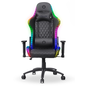 Silla Gamer Enkore Brain Black ENC GC1004V+RGB 2D Negra