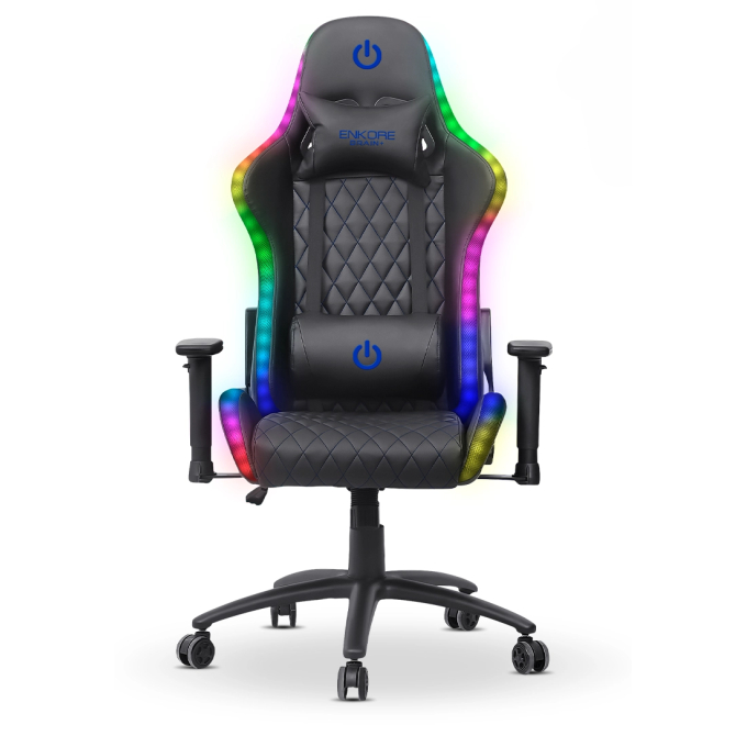 Silla Gamer Enkore Brain Blue ENC GC1004V+RGB 2D Azul / Enkore