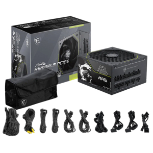 Fuente de alimentacion MSI MAG A1200PLS PCIE5, 1200W, 80 PLUS Platinum, Formato ATX.