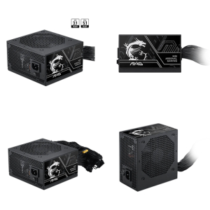 Fuente de alimentacion MSI MAG A750BN PCIE5 III, 750W, 80 PLUS Bronze, Formato ATX.