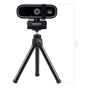 Camara Web Micronics Magnus Mic W701TR QHD 1440p con Lente 2P2G y Tripode / Micronics