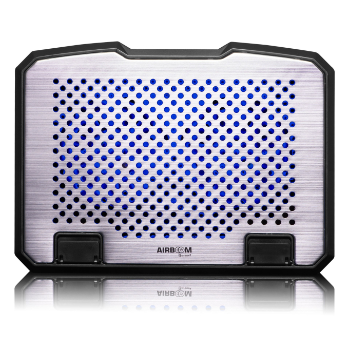Cooler para Laptop AirBoom Boreal+ AB18+ con 2 Ventiladores LED de 14 cm / Airboom