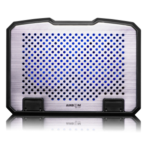 Cooler para Laptop AirBoom Boreal+ AB18+ con 2 Ventiladores LED de 14 cm