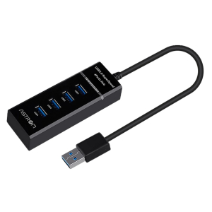 Hub USB Astrom H3400 4 en 1 con 4 Puertos USB 3.0
