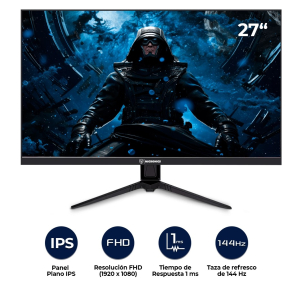 Monitor Gamer Micronics Fenix MF27FF-144 27pulgadas Full HD 1920x1080 144Hz / Micronics