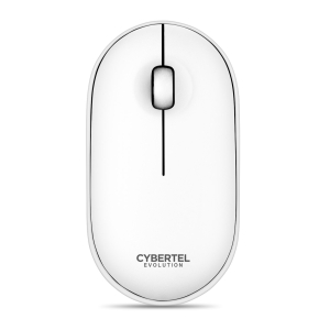 Kit Teclado y Mouse Inalambricos Cybertel Evolution White WT801 Blanco / Cybertel