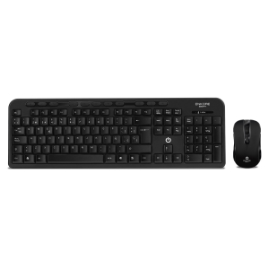 Kit Teclado y Mouse Inalambricos Enkore Ebony T800