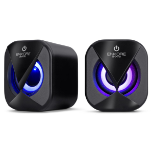 Kit Gamer 5 en 1 Enkore Bravio5 ENT G1000-5 con Teclado, Mouse, Audifonos con microfono, Parlantes y Mouse Pad / Enkore