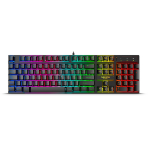 Kit Gamer Cybertel Xtreme GT1800 con Teclado Rainbow, Mouse LED y Mouse Pad / Cybertel