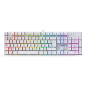 Kit Gamer Micronics Mirage White GTX2003-3W con Teclado, Mouse y Audifonos con microfono, Blanco / Micronics