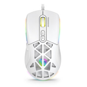 Kit Gamer Micronics Mirage White GTX2003-3W con Teclado, Mouse y Audifonos con microfono, Blanco / Micronics