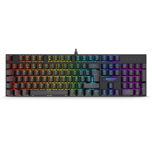 Kit Gamer Micronics Mirage Black GTX2003-3K con Teclado, Mouse y Audifonos con microfono, Negro / Micronics