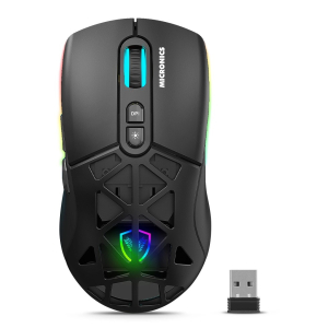 Mouse Gamer Inalambrico Micronics Mirage 3 GM892-3M Recargable RGB 4800 DPI 7 Botones / Micronics