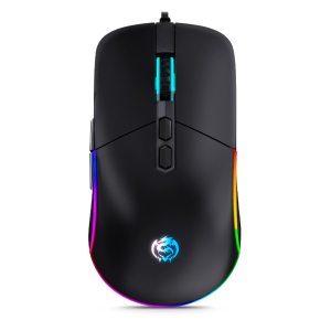 Mouse Gamer Cybertel Striker Black CBX M601 USB RGB 7200 DPI 7 Botones