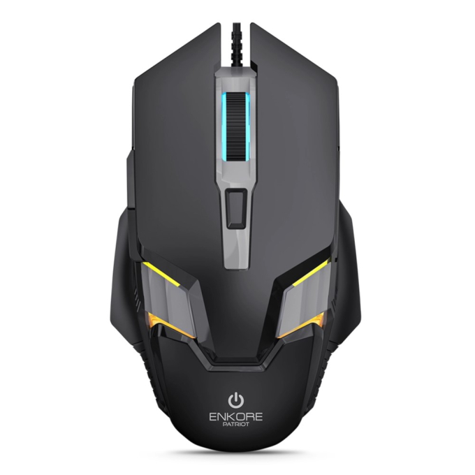 Mouse Gamer Enkore Patriot EKM301 USB 3200 DPI 7 Botones / Enkore