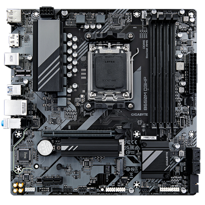 MOTHERBOARD GIGABYTE AMD AM5 B650M D3HP / GIGABYTE