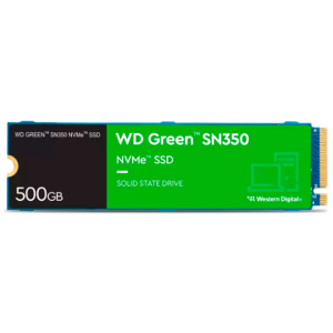 Disco duro solido M2 Nvme WESTERN DIGITAL SN350 500GB GREEN NVME G3 WDS500G2GOC