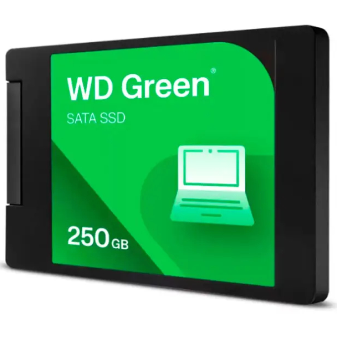 Disco duro solido 2.5pulgadas SATA WESTERN DIGITAL GREEN 250GB WDS250G5G0A-00CPT0 / WESTERN DIGITAL