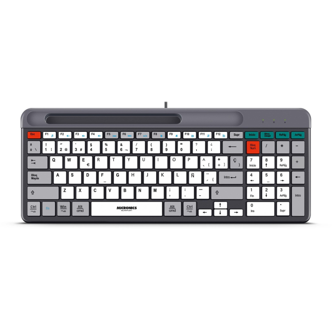 Teclado Multimedia Micronics Quantum+ K600+ / Micronics