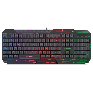 Teclado Gamer Cybertel Elektron K508 con Iluminacion Rainbow USB