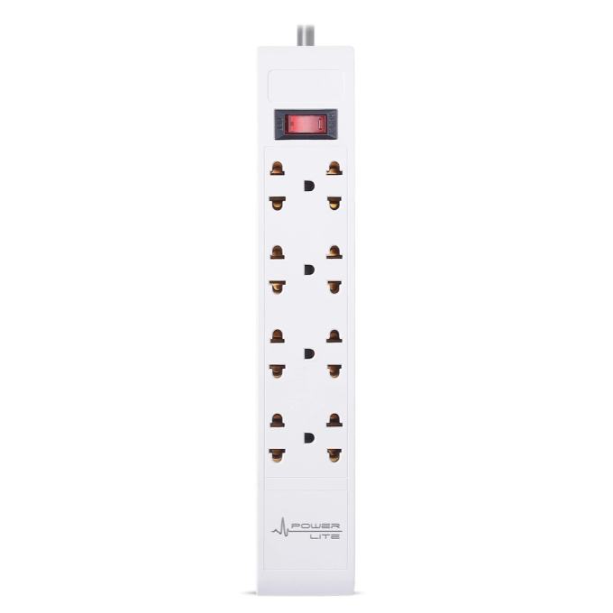 Supresor de Picos Power Lite Future PLI5708.3 8 Tomas con Cable 3 m / Power Lite