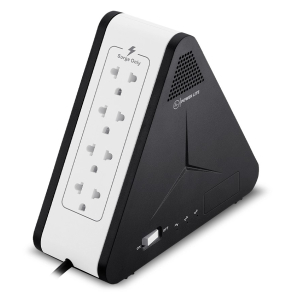 Estabilizador Automatico de Voltaje (AVR) Power Lite Simetric PLI1110 1100VA / 500W 8 Salidas / Power Lite