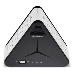 Estabilizador Automatico de Voltaje (AVR) Power Lite Simetric PLI1110 1100VA / 500W 8 Salidas