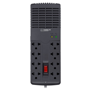 Estabilizador AVR Power Lite Quasar PLI1300 1300VA / 650W 8 Salidas / Power Lite