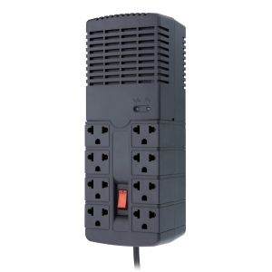 Estabilizador AVR Power Lite Quasar PLI1300 1300VA / 650W 8 Salidas / Power Lite