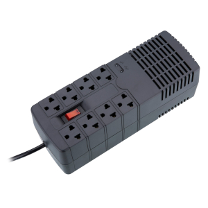 Estabilizador AVR Power Lite Quasar PLI1300 1300VA / 650W 8 Salidas